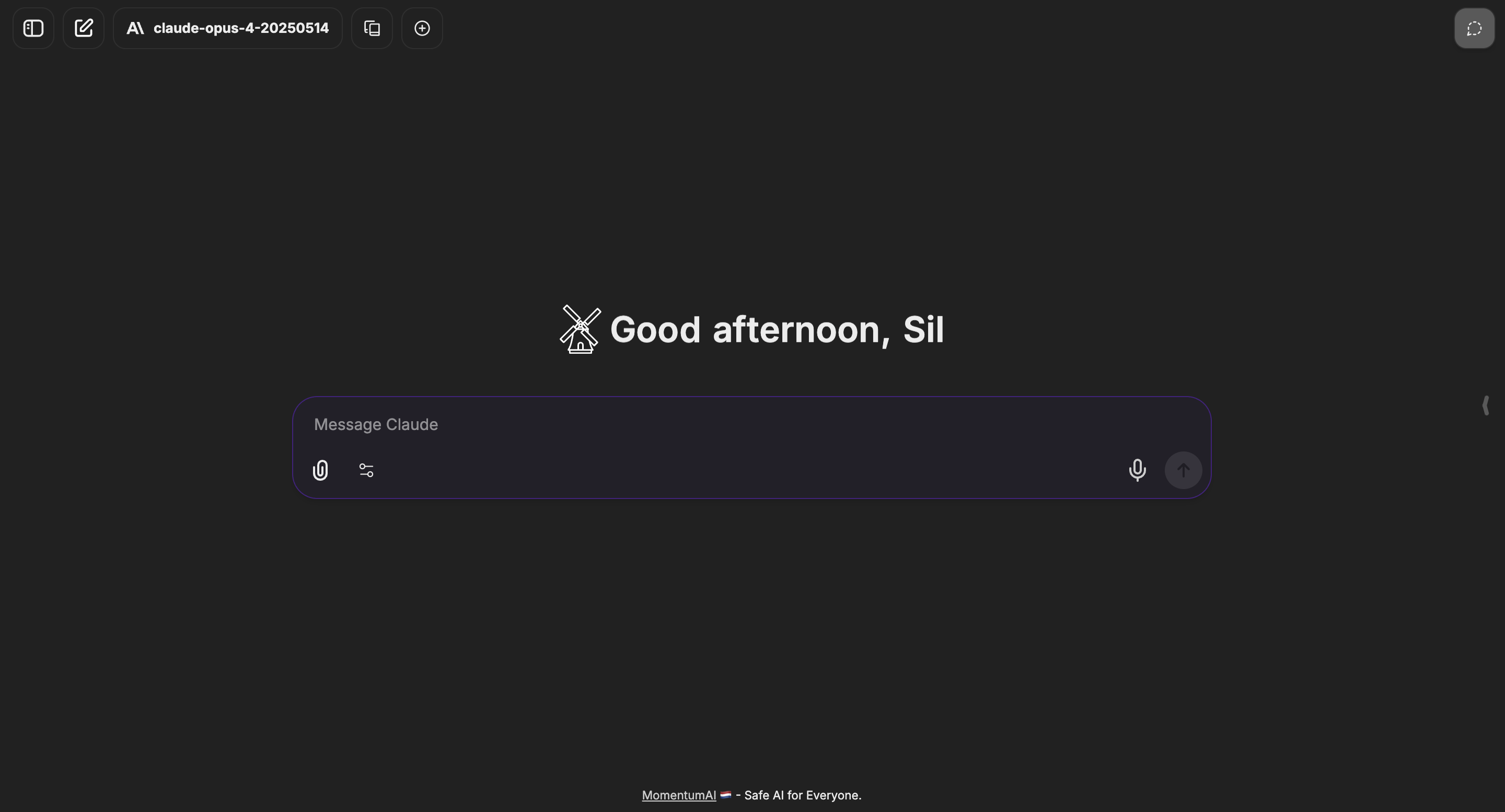 MomentumAI Screenshot